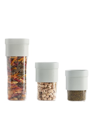 3 contenitori salvafreschezza - 0,2 / 0,5 /0,7 l