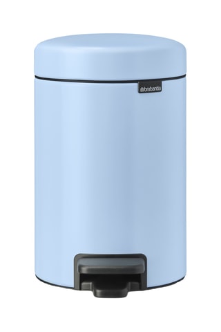 Pattumiera a pedale Newlcon - 3 l - Azzurro