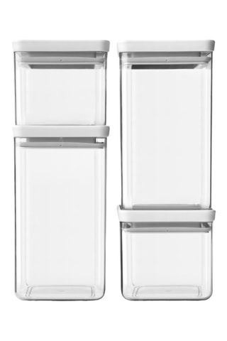 4 contenitori salvafreschezza Tasty+ - 0,7 / 0,7 / 2 / 1,6 litri