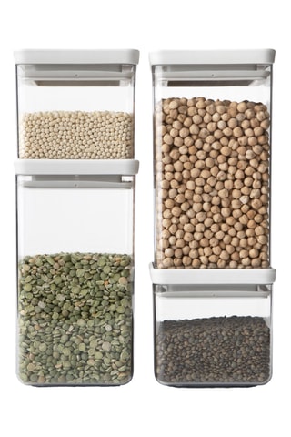 4 contenitori salvafreschezza Tasty+ - 0,7 / 0,7 / 2 / 1,6 litri