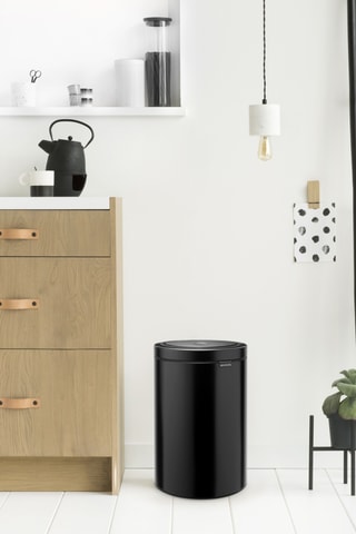 Pattumiera Touch Bin Flat Lid - 20 l - Nero