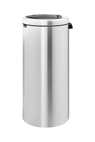 Pattumiera Touch Bin Flat Lid - 30 l - Argentato