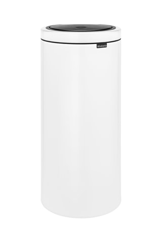 Pattumiera Touch Bin Flat Lid - 30 l - Bianco