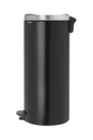 Pattumiera a pedale Newlcon - 30 l - Nero