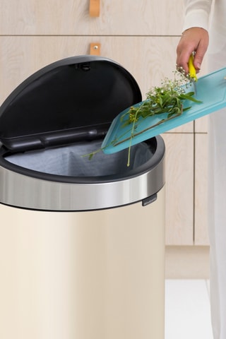 Poubelle Touch Bin - 40 l - Beige