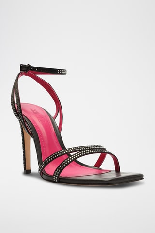 Sandalias de tacón - Gris