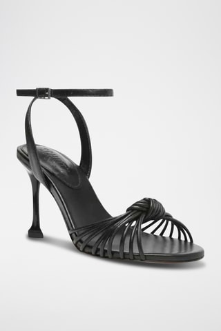 Sandalias de tacón - Negro