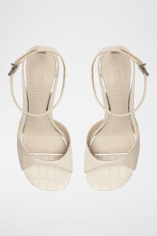 Sandalias de tacón - Blanco