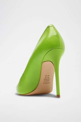 Zapatos de piel de tacón - Verde