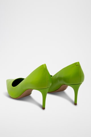 Zapatos de piel de tacón - Verde