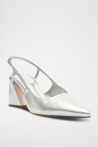 Zapatos de tacón - Plateado