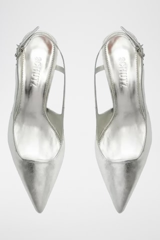 Zapatos de tacón - Plateado