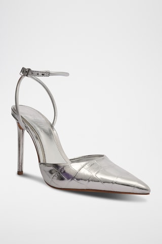 Zapatos de tacón - Plateado