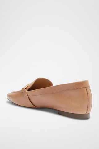 Mocasines de piel - Marrón