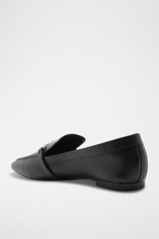 Mocasines de piel - Negro