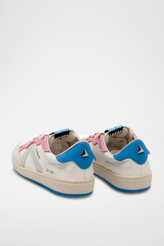 Zapatillas de piel - Blanco