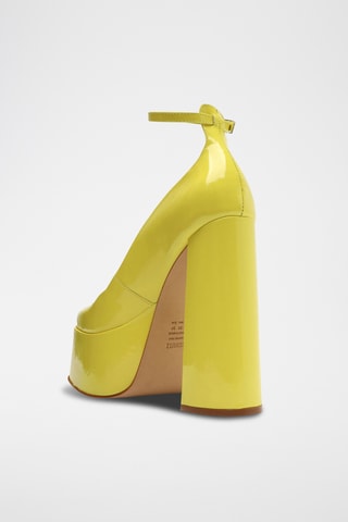 Sandalias de tacón - Amarillo