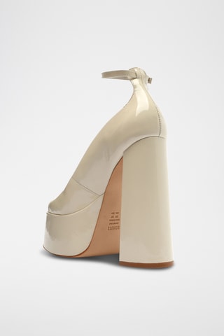 Sandalias de tacón - Blanco