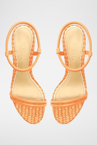 Sandalias de tacón - Naranja