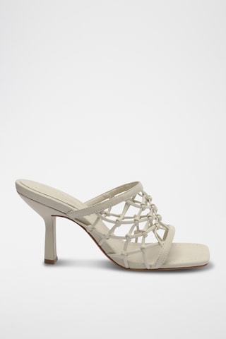 Sandalias de tacón - Blanco