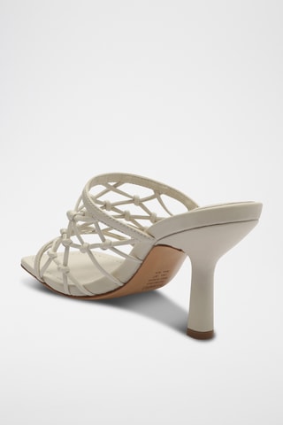 Sandalias de tacón - Blanco