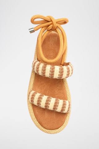 Sandalias con plataforma - Beige