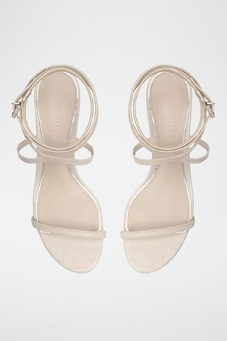 Sandalias de tacón - Blanco