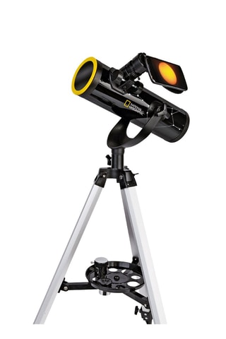 Telescopio 76/350, filtro solar y adaptador para smartphone - National Geographic
