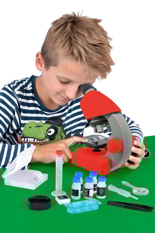 Microscopio júnior 40x-640x Rojo - Bresser