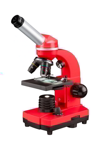 Microscope étudiant Biolux SEL - Rouge - Dès 8 ans - Bresser Junior