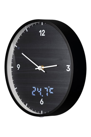 Reloj - 24 cm - Negro