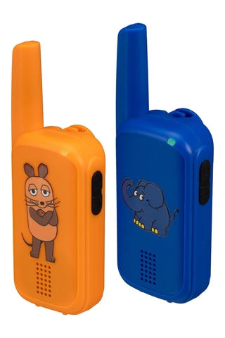 2 walkie-talkies Die Sendung mit der Maus - 2 piezas - Desde 3 años