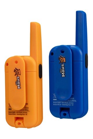 2 walkie-talkies Die Sendung mit der Maus - 2 piezas - Desde 3 años