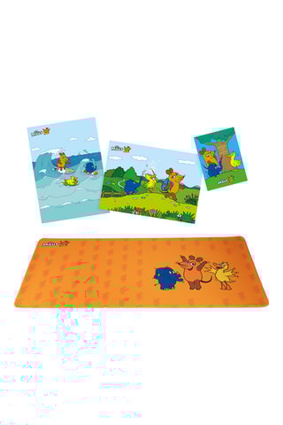 Alfombrillas de ratón y pósters Die Sendung mit der Maus - 4 piezas - Desde 3 años