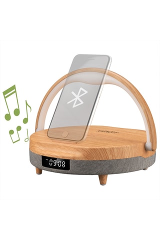 Despertador LED -  20,6 x 19,4 x 5,4 cm - 14 años