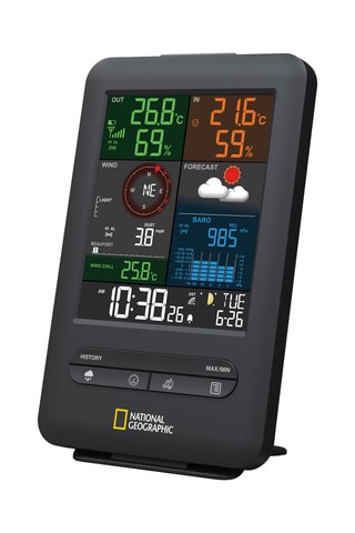 Estación meteorológica inteligente - Negro