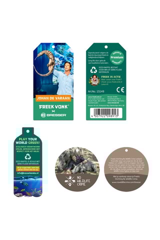 Peluche Johan le Varan - Desde 3 años