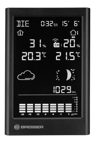 Estación meteorológica inteligente - Negro