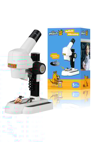 Microscopio con luz incidente Die Sendung mit der Maus - Desde 6 años