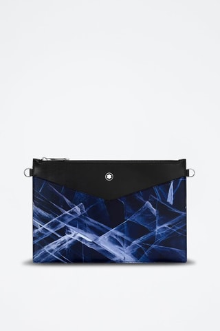 Leren Clutch Zwart