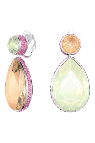 Boucles d’oreilles Chroma - Rose et argenté