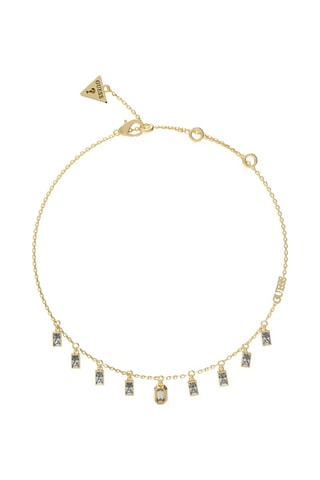 Schakelarmband Hashtag Guess - Goudkleurig en Wit