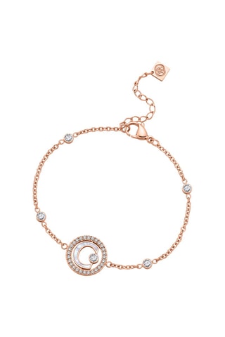 Armband Marque - Doublé Roségoud en Parelmoer