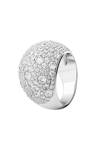 Anel com cristais Swarovski Sublima - Prateado