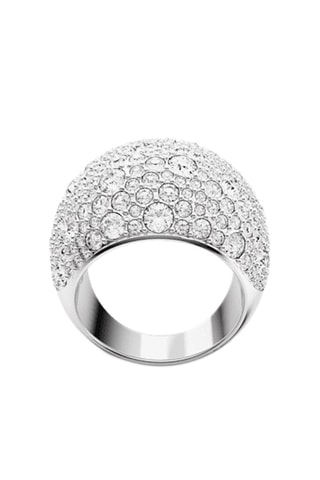 Anel com cristais Swarovski Sublima - Prateado