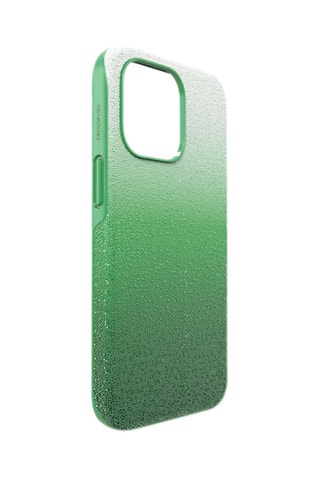 Capa iPhone 13 Pro com cristais Swarovski High - Verde