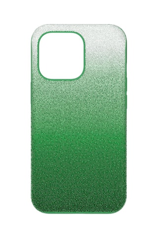 Capa iPhone 13 Pro com cristais Swarovski High - Verde
