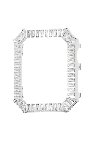 Capa Apple Watch 4 et 5 com cristais Swarovski - Prateado