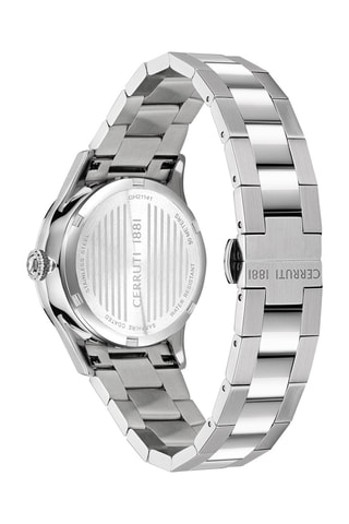 Stalen Quartz Horloge Zilverkleurig