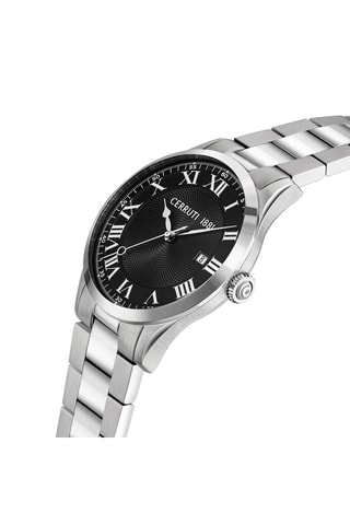 Stalen Quartz Horloge Zilverkleurig